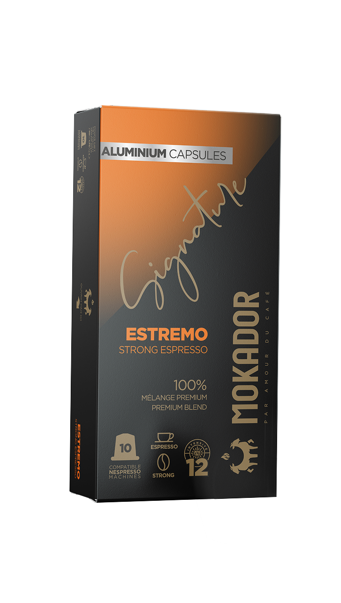 Boite Mokador Puro Arabica aluminium capsules