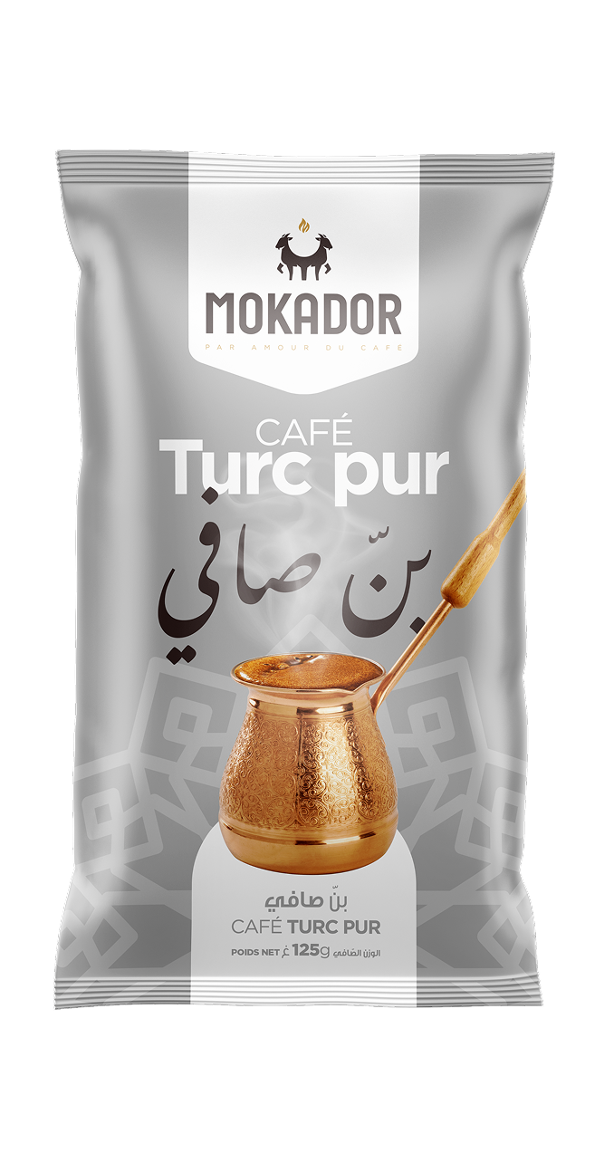 Paquet Mokador Cafe Turc Pur argent